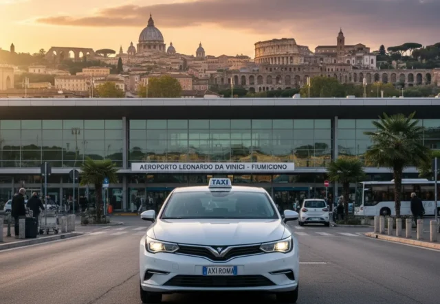 Taxi from Foimicino Airport to Rome city center
